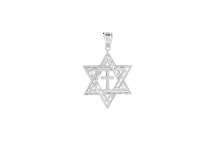 Magen David Cross Fashion Pendant